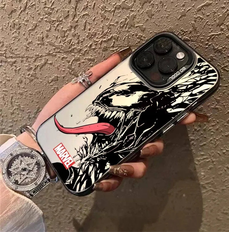 Spider-Mans Eyes Phone Case For iPhone 17 17e 16e 16 15 14 13 12 11 mini Pro Max X XSMAX 8 7 Air Plus Anti Fall Matte Back Cover