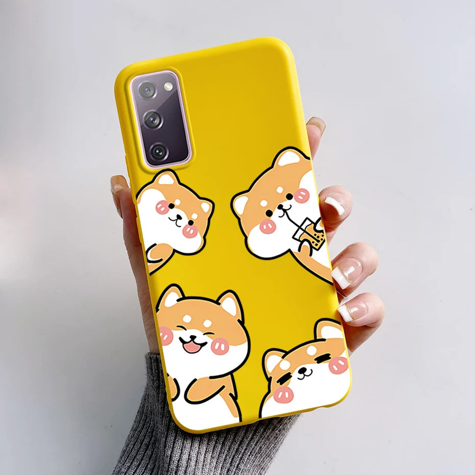 Case For Samsung Galaxy S20 FE Cover Candy Soft Silicone Phone Back Fundas For Samsung S20 Plus GalaxyS20 Ultra S20FE S 20 Cases