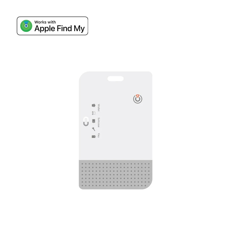 RSH Thin Wallet Card Tracker Wireless Charging Smart Tag Bluetooth Air Tag for Apple Find My APP IOS Keys Suitcase Bag Locator