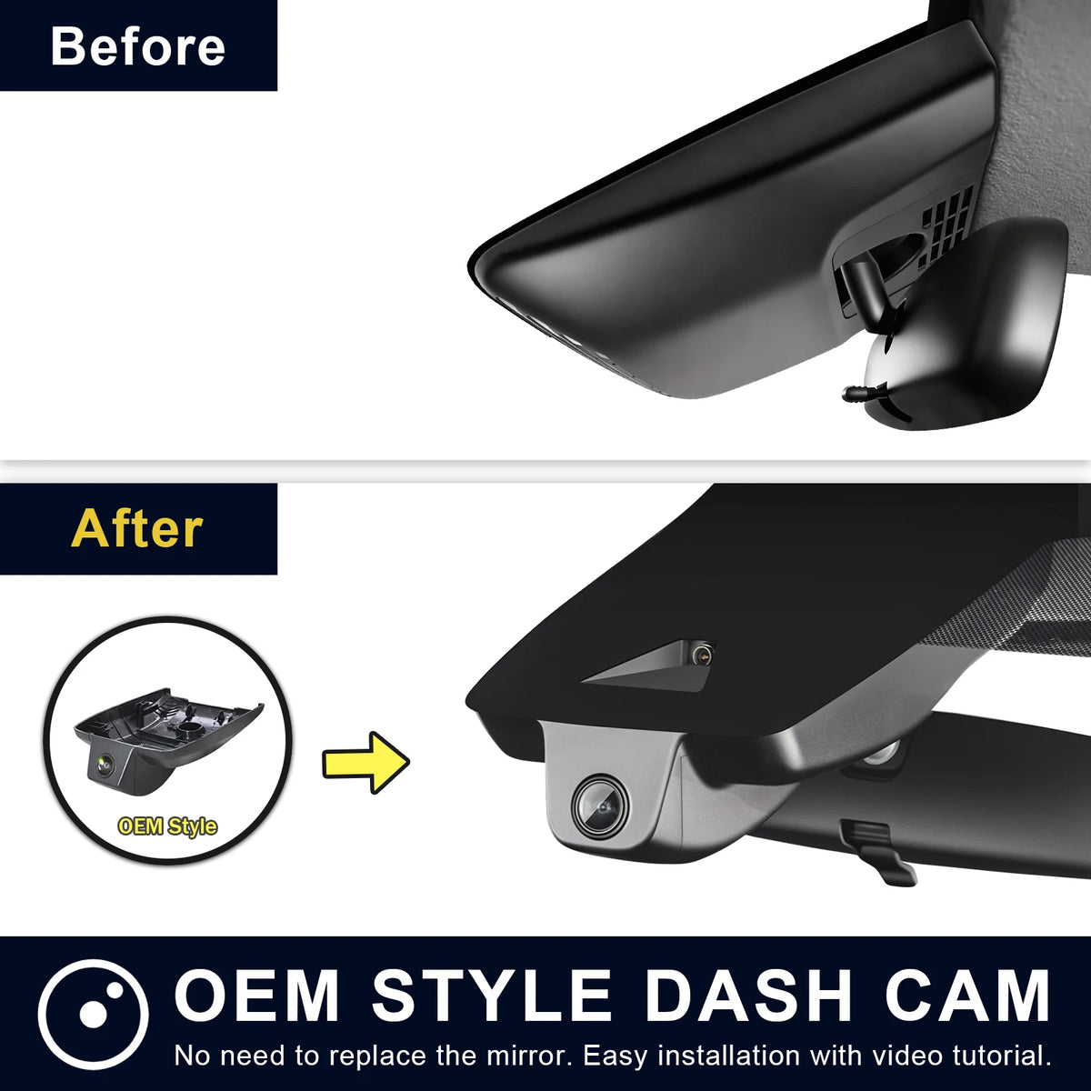 Mangoal Dedicated Dash Cam 4K for Toyota Corolla & Corolla Hybrid Dash Car Camera 2019-2026 GPS WiFi & App Night Vision