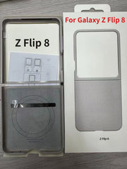 For Samsung Galaxy Z Flip 8 magnetic ultra-thin leather case with full protection phone back cover, suitable for Galaxy Z Flip 8