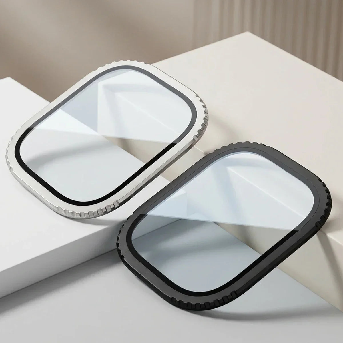 Alloy Frame+Tempered Glass for Apple Watch Ultra 3 2 1 49mm Screen Protector HD Anti Scratch Film for Iwatch Ultra 49mm Series
