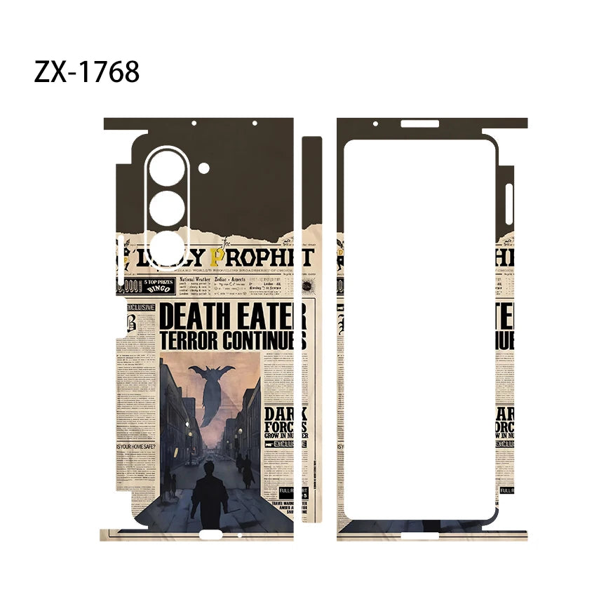 Skin Wrap For Galaxy Z Fold 6 Back Film Samsung Z Fold 7 Protective Decal Fold 4 Fold 3 Sticker Back Screen Protector