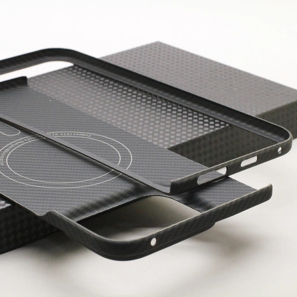 Kevlar Carbon Fiber Magnetic Case for Google Pixel 10 Pro Fold Cover Luxury Aramid Fiber Pixel 10 Pro Fold Magnetic Case