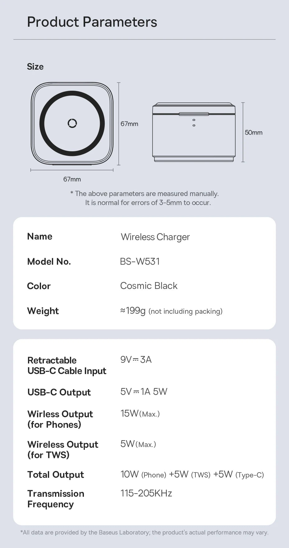 Baseus 3 in 1 Magnetic Wireless Charger Stand 15W Fast Wireless Charging 25W Desktop Dock Station For iPhone16 15 14 13 Airpod