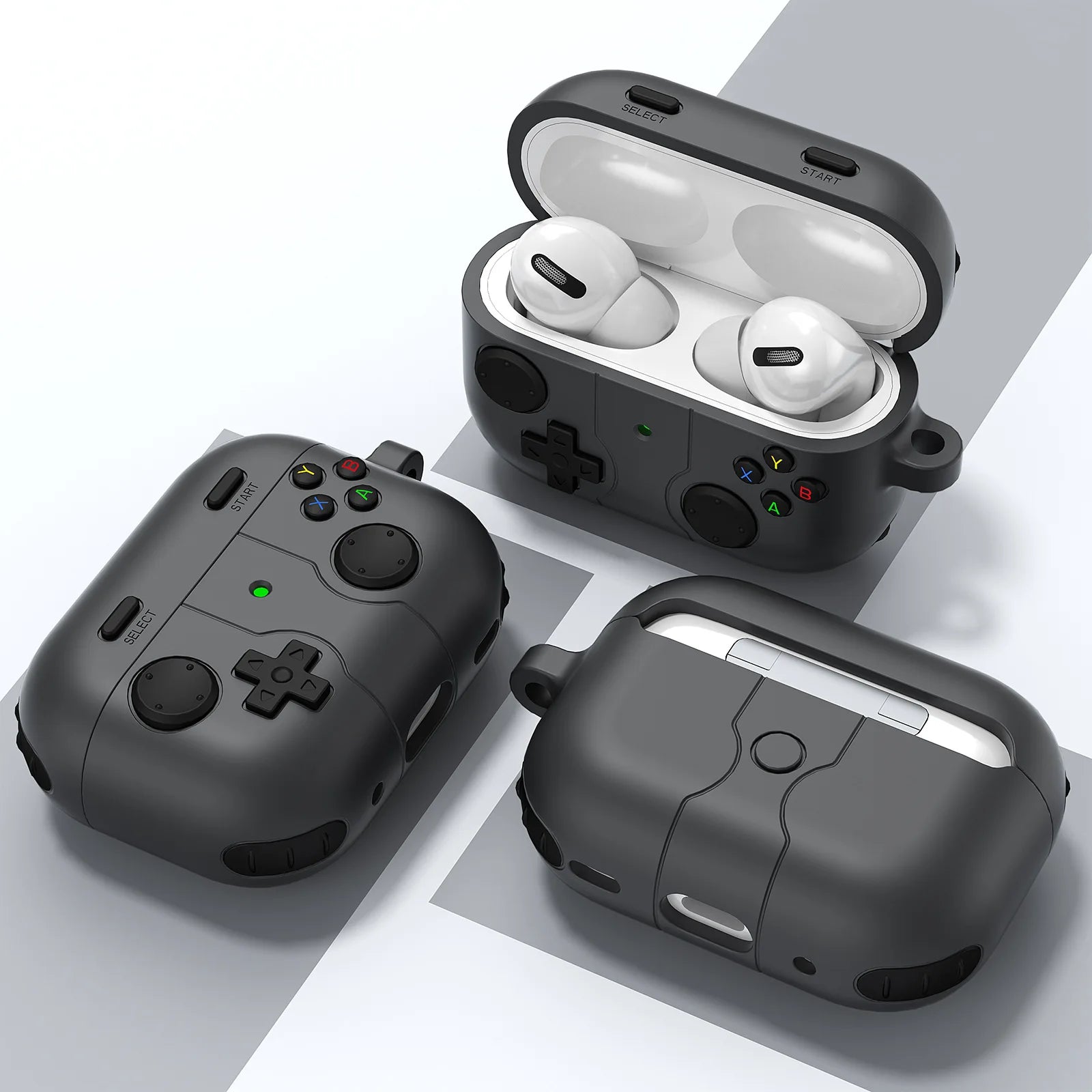 Case For AirPods Pro 2 3D Gamepad Gameboy Earphone Accessories Soft Protector Case Cover For AirPods 1/2/3