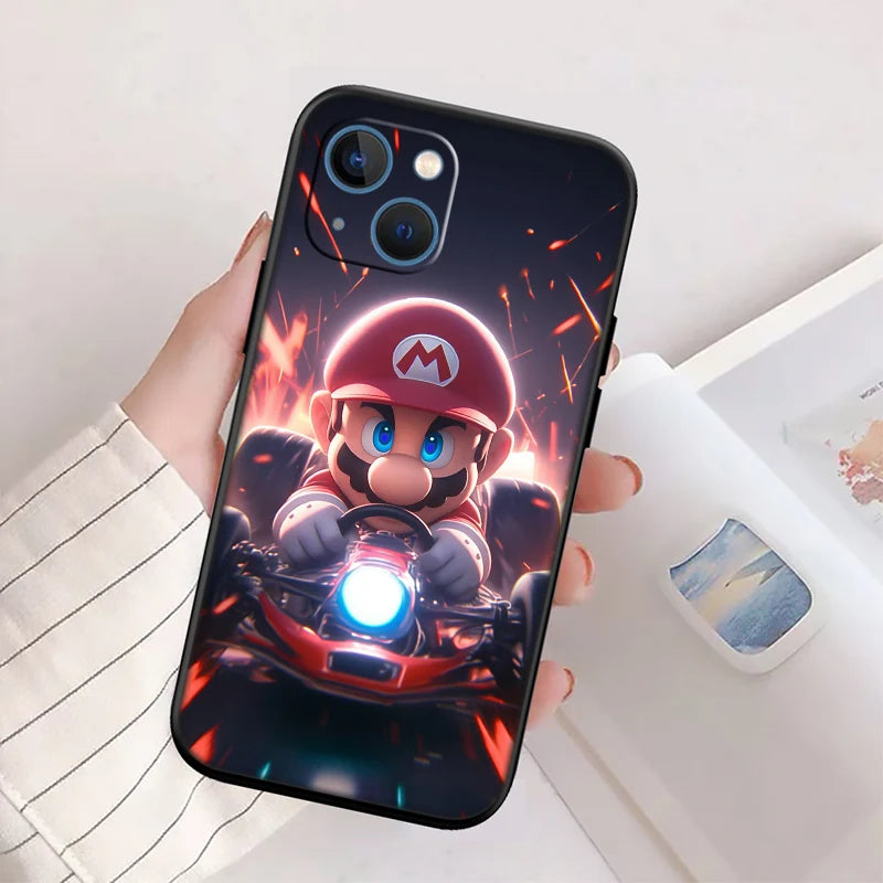 M-Marios New High-End Shell Phone Case for iPhone SE X XS XR 16E 17 11 Pro Max 8 7 6 6s Plus Air