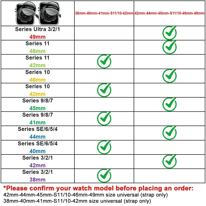 Magnetic Folding Loop Band for Apple Watch Band 44mm 49mm 40mm 45mm 42mm 46for Iwatch Series 11 9 8 7 6 SE 10 Ultra 3 2 Band