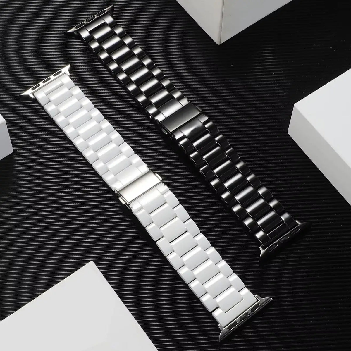 Ceramic Strap For Apple Watch Series 12 11 10 46mm 42mm Band For iWatch Ultra 4/3/2/1 49mm 9 8 SE3 Band 41mm 45mm 40mm 44mm 38mm