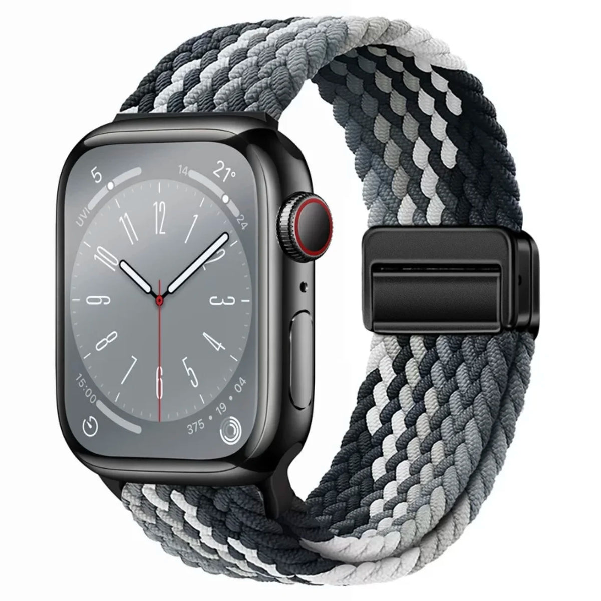 Nylon Strap for Apple Watch Band 45mm 41mm 44mm 40mm Original Magnetic Loop Link Bracelet iWatch Ultar 2 49mm 9 8 7 6 SE 3 42mm