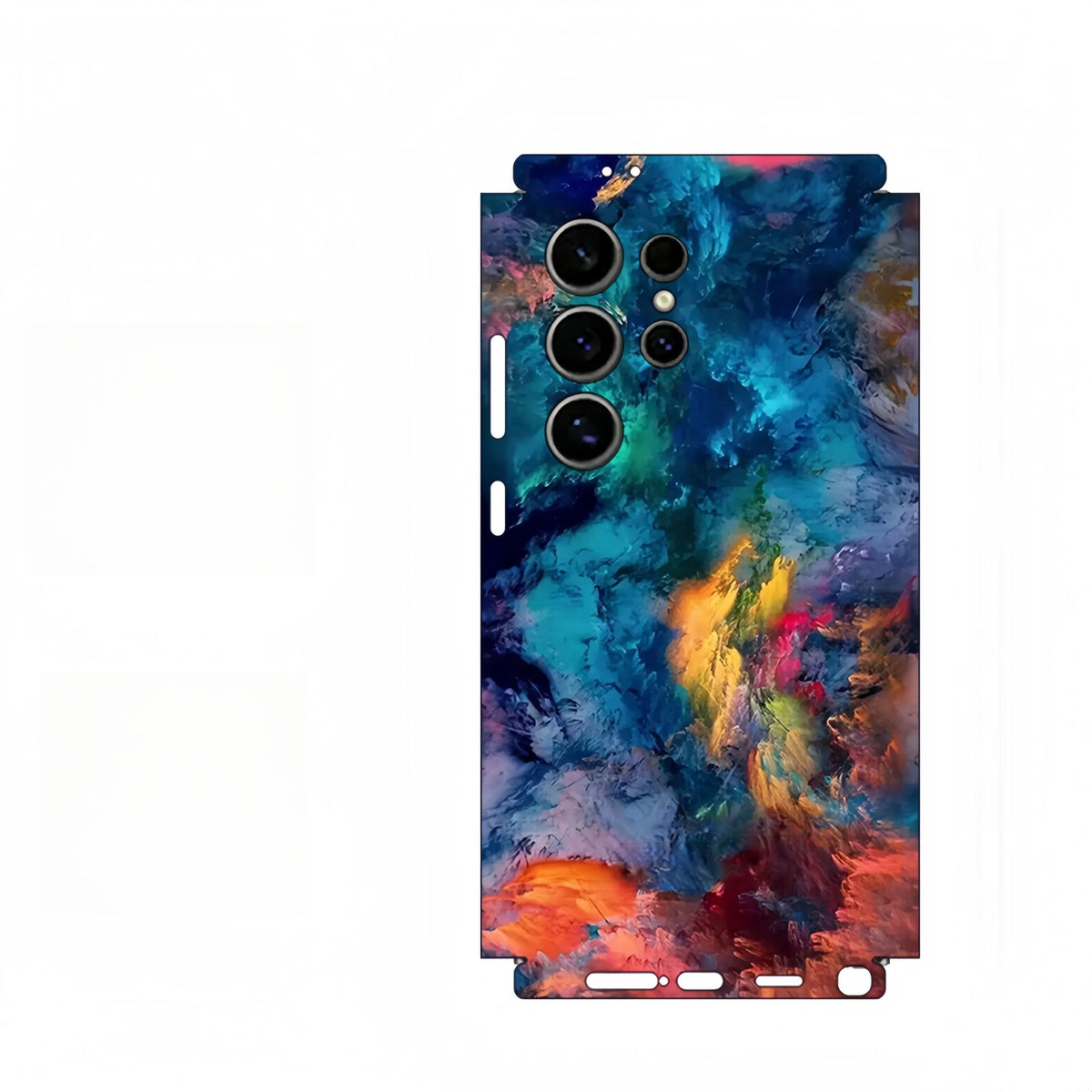 Colorful Decal Skin for Samsung Galaxy S24 S26 S25 Ultra Plus S25 Note20 Back Screen Protector Cover Wrap Stones Sticker