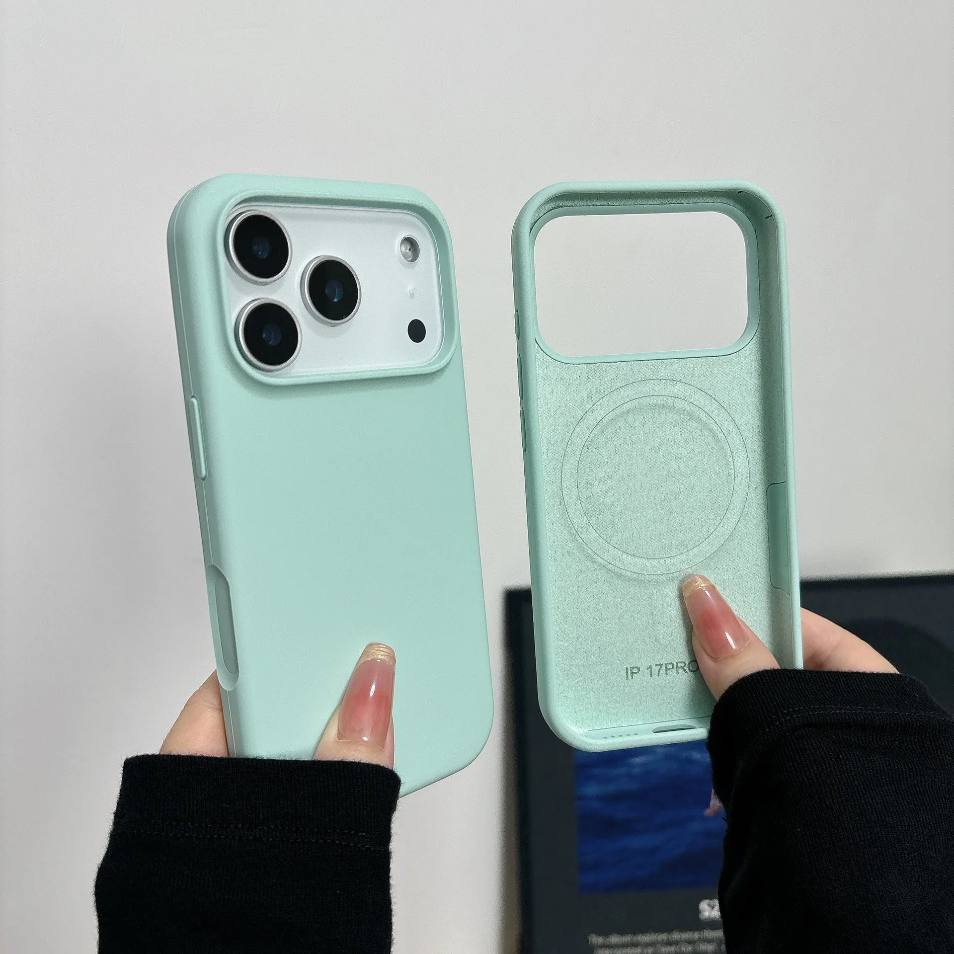 Liquid Silicone Magnetic For Magsafe Case For iPhone 17 Air 17E 16 15 14 13 12 11 Pro Max Plus Wireless Charge Matte Solid Cover