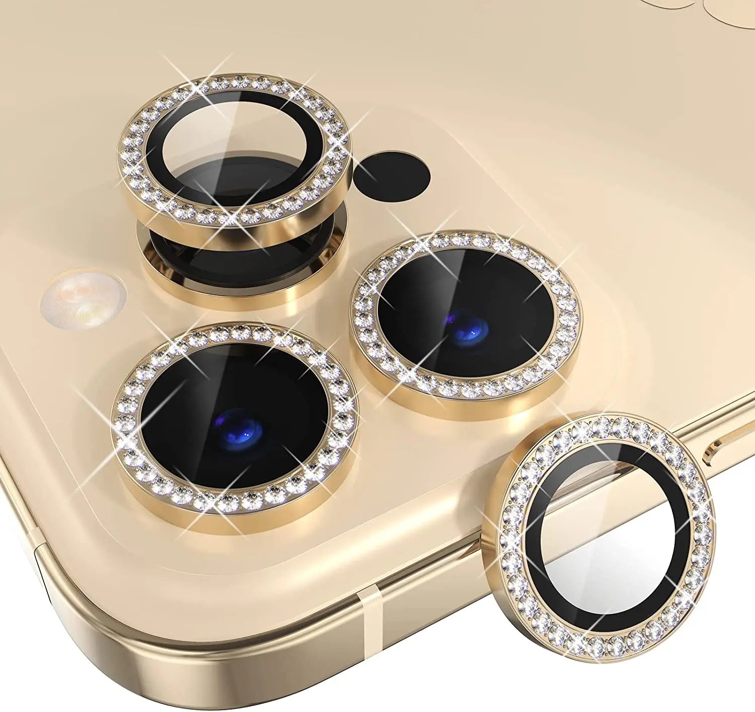 Glitter Diamond Camera Lens Protector Cover for iPhone 17 Air 16 E 16E 16Pro 15 14 Pro Max Plus 13 12 Mini 11 14Pro 13Pro