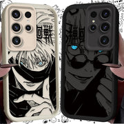 Anime Jujutsu Kaisen Phone Case for Samsung Galaxy S24 S25 S23 Ultra S22 S21 Plus FE A36 A56 A26 A16 A06 A15 A25 A35 A55 5G Enit