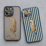 Cheetah Print Animal Vintage Leopard Phone Case For Samsung Galaxy S26 S25 Ultra S24 S23 FE S22 S21 Plus A56 A55 A54 A16 Cover