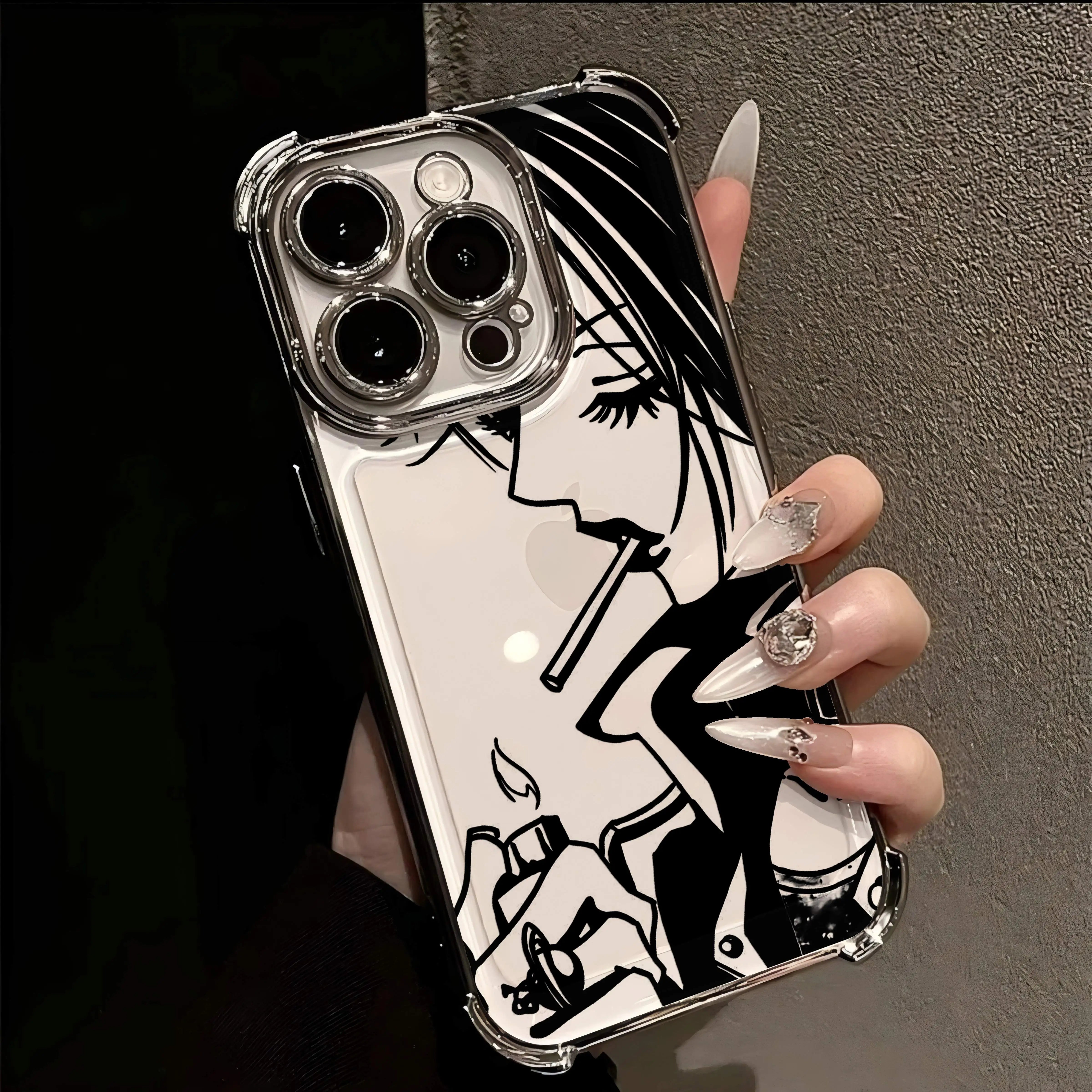 Anime Cool Nanas Osakis Hot Plating Phone Case For IPhone 17 16e 16 15 14 13 12 11 Pro Max X XR XSMax 8 Mini Air Plus Anti-Fall
