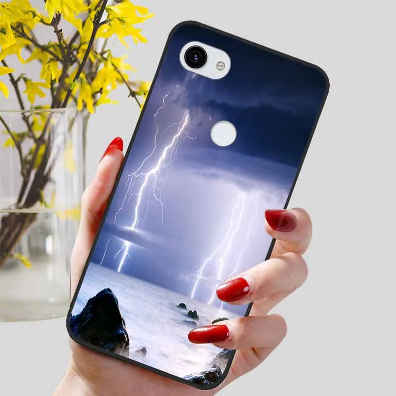 Phone Cases For Google Pixel 3a XL Case Shockproof Silicone Soft TPU Coque for Google Pixel 3 XL Pixel3 Pixel3A 3XL Bumper Cover