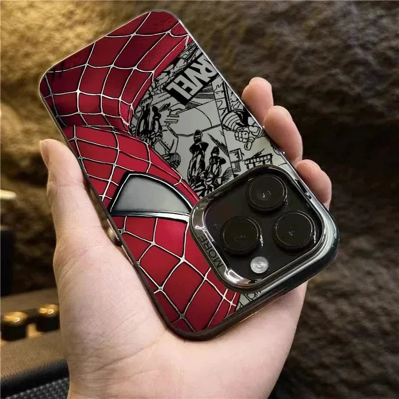 Spider-Mans Eyes Phone Case For iPhone 17 17e 16e 16 15 14 13 12 11 mini Pro Max X XSMAX 8 7 Air Plus Anti Fall Matte Back Cover