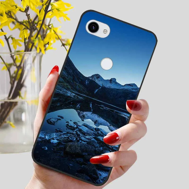 Phone Cases For Google Pixel 3a XL Case Shockproof Silicone Soft TPU Coque for Google Pixel 3 XL Pixel3 Pixel3A 3XL Bumper Cover