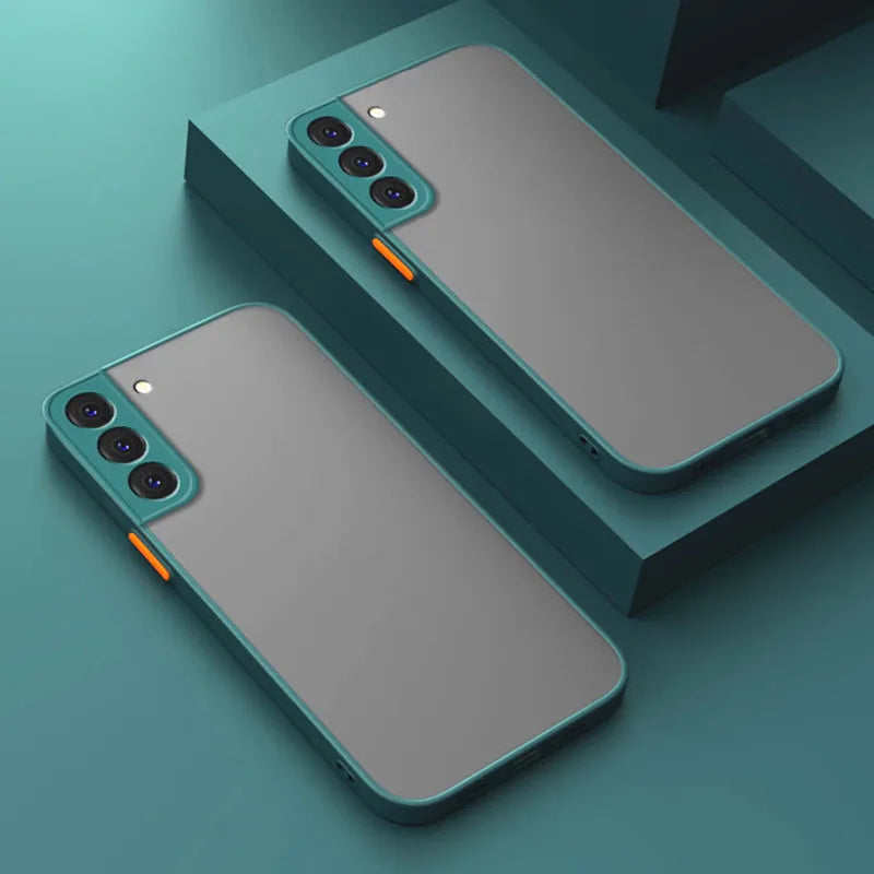 ARMOR Shockproof Matte Case for Samsung Galaxy S20 S21 FE S22 Plus S23 S24 S25 Ultra 5G Bumper Back Cover