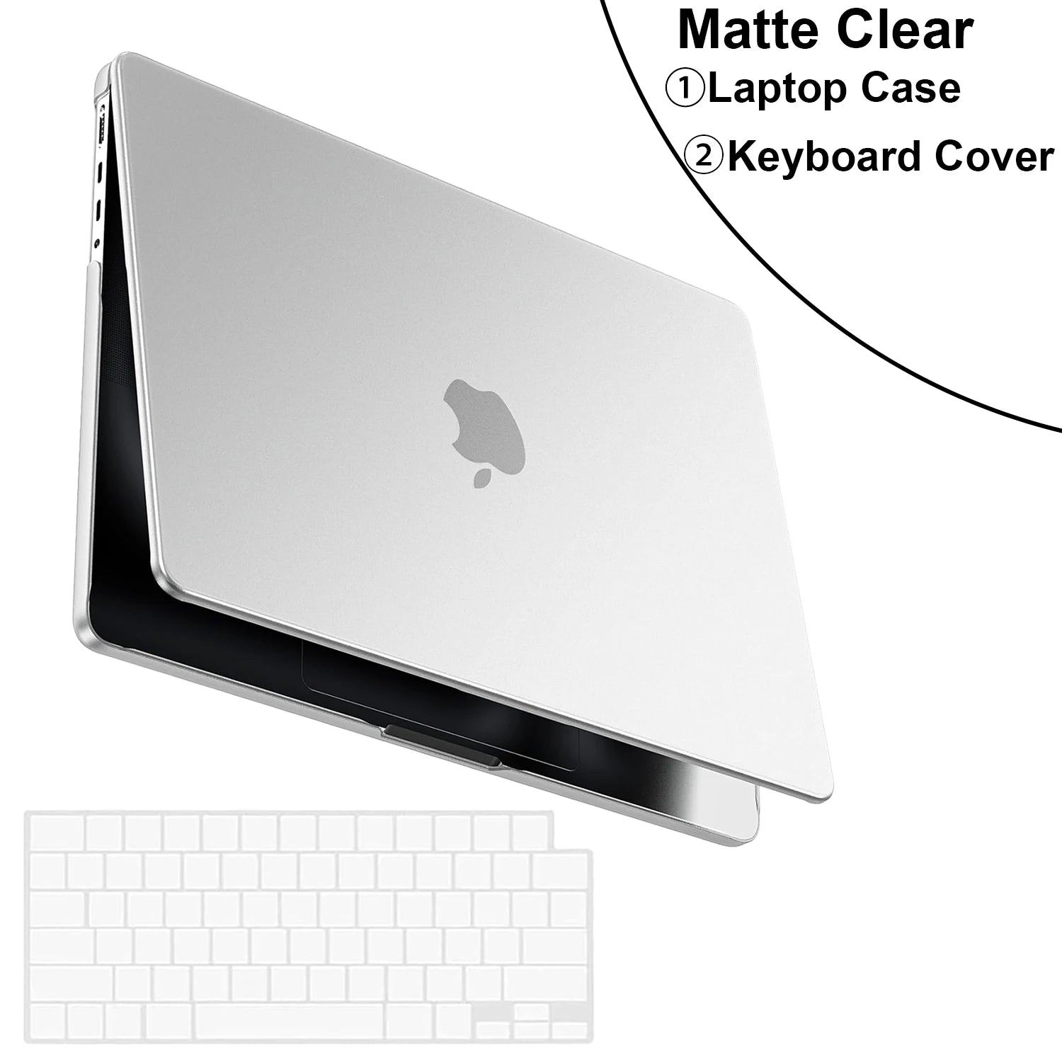 Matte Laptop Case For MacBook Air 13.6 inch Case M5 M4 M3 M2 2026-2022 Release Model A3240 A3113 A2681,For MacBook Accessories