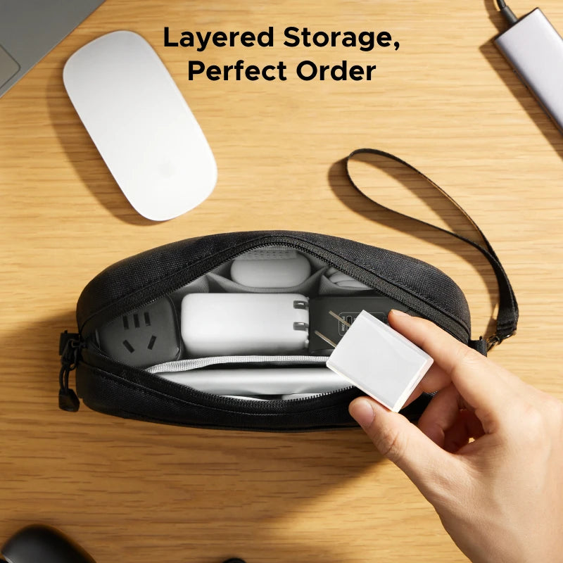 UGREEN Storage Bag Case Organizer Bag S/M Size for Laptop Power Adapter HUB Earphone Cable Charger PC Digital Laptop Accessories