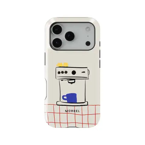 Luxury Clmj coffee Phone Case for iPhone 17 17e 16e 16 15 14 13 12 11 X XS XR XSMAX 7 8 Air Pro Max Plus Double-layer Back Cover