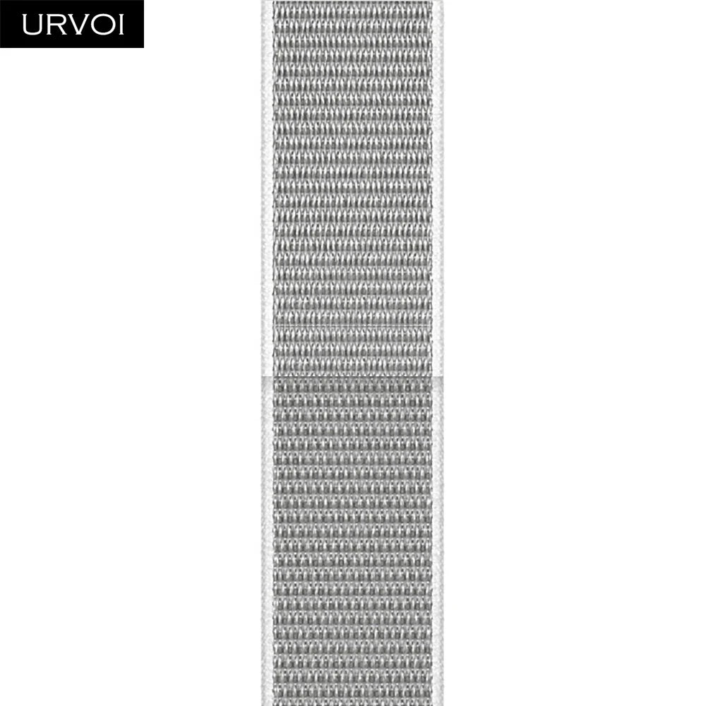 URVOI Sport Loop for Apple Watch Ultra 4 3 2 Series 12 11 10 9 SE3 Nylon Strap for iWatch Sport Band Hook&Loop Fastener 46 49mm