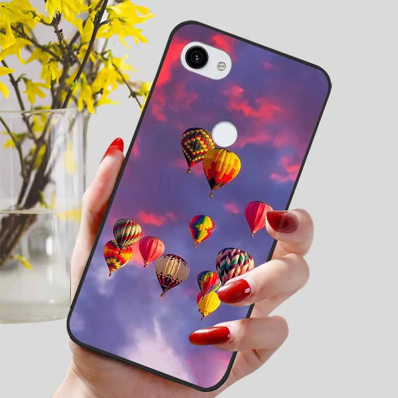 Phone Cases For Google Pixel 3a XL Case Shockproof Silicone Soft TPU Coque for Google Pixel 3 XL Pixel3 Pixel3A 3XL Bumper Cover