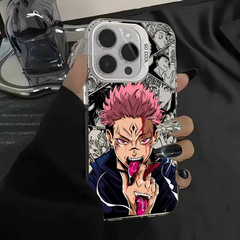 Jujutsu Kaisen Cute Cover For Apple iPhone 17 Air 16E 16 15 14 13 12 mini Pro Max Plus Colorful Phone Case