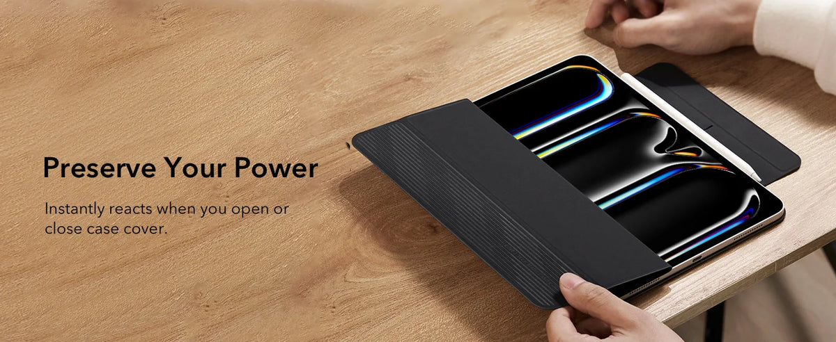 ESR for iPad Pro 13 Inch Case (M5/M4) Rotating Case with Removable Magnetic Cover Shift Series for iPad Pro 13 2024/2025
