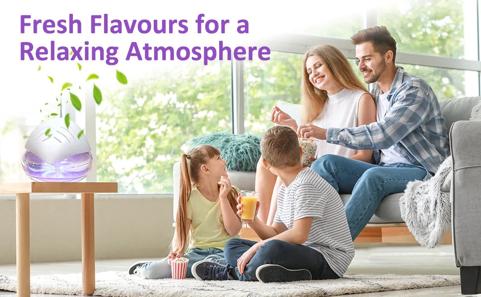 Home Air Purifier Without HEPA Filter Water‑Washing Air Scrubber Portable Mini Air Humidifier, Cold Air Scent Diffuser Machine A