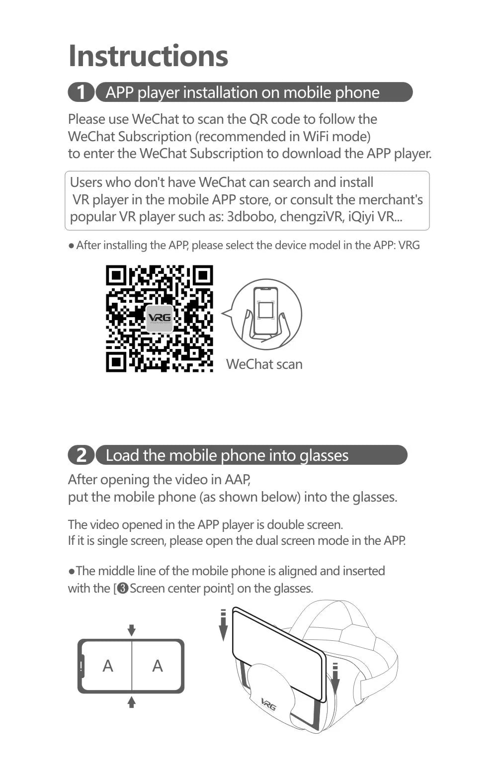 VRG Pro 3D Virtual Reality VR Glasses Devices Headset Viar Goggles Helmet Lenses Smart For Phone Smartphones Viewer Cell Devices
