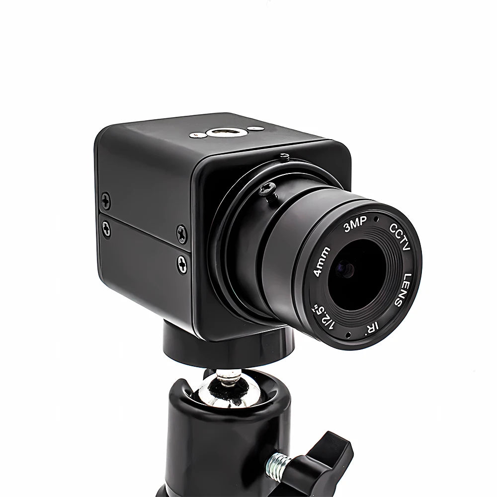 WGWK Mini 2/4MP IP Camera DC12V 4mm 82 Degree H.265 HD Security High Definition Surveillance Onvif P2P CCTV System RJ45 Webcam