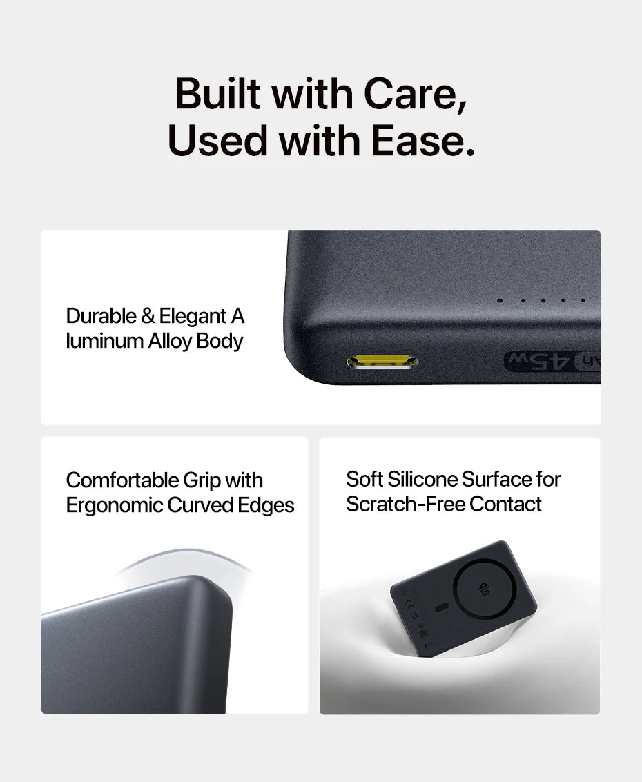 Baseus Qi2.2 25W Power Bank 10000mAh Magnetic Wireless Charging PD 45W USB-C Power Bank For iPhone 17 16 Pro Max Samsung S25