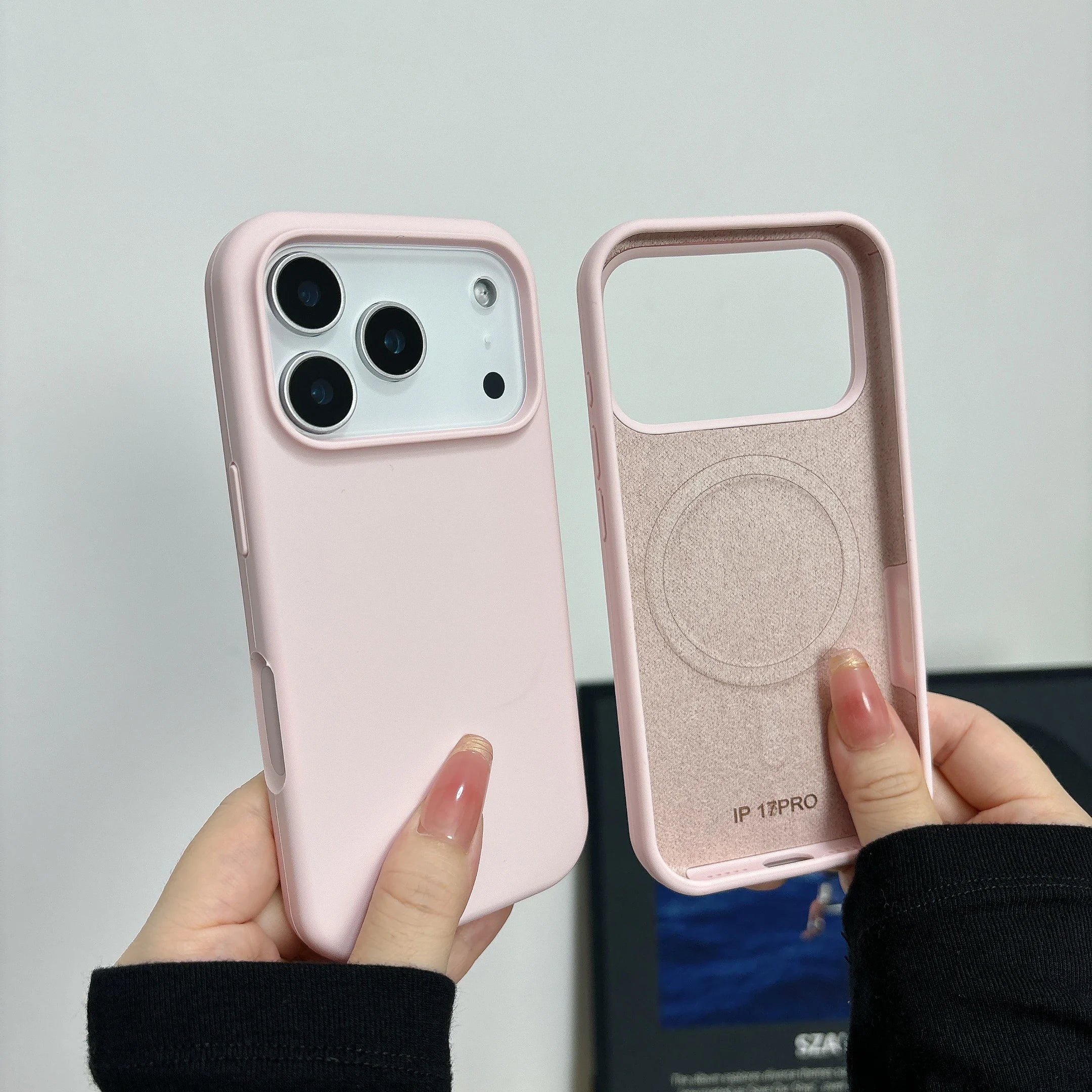 Liquid Silicone Magnetic For Magsafe Case For iPhone 17 Air 17E 16 15 14 13 12 11 Pro Max Plus Wireless Charge Matte Solid Cover
