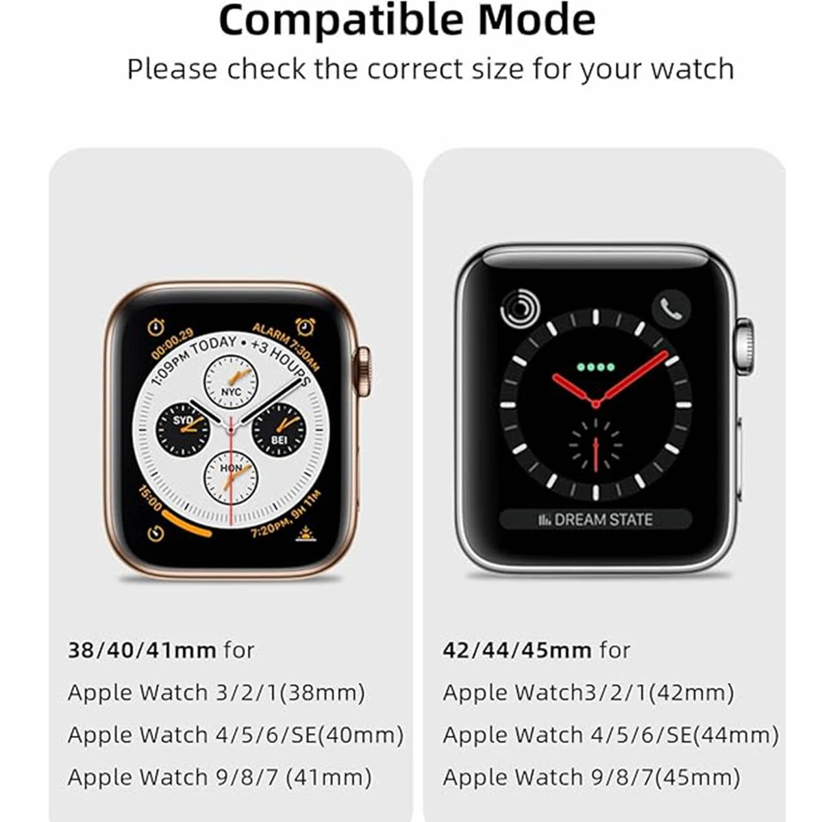 Kids Nylon Elastic Loop Watch Band Compatible with Apple Watch 38/40/41mm 42/44/45mm Magnetic Stretchy Wristband for Girls Boys