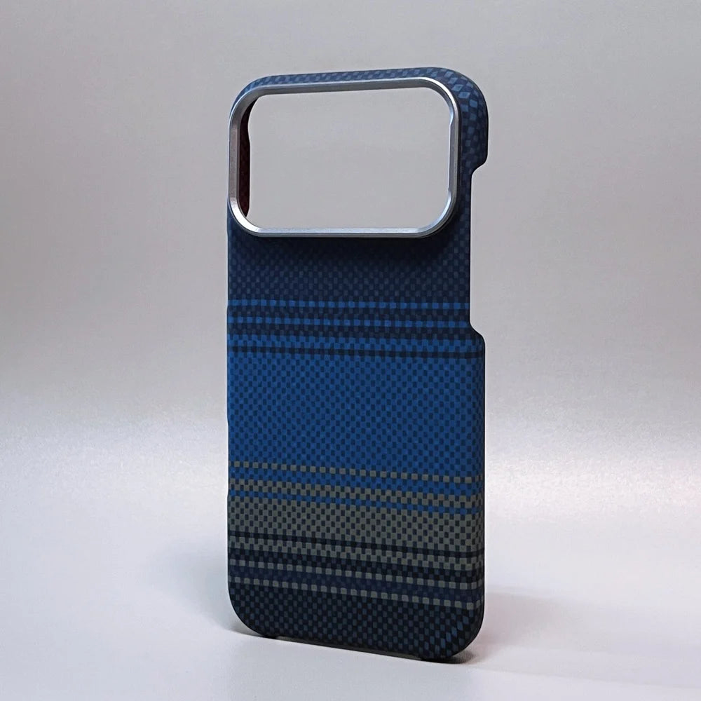Luxury Slim Carbon Fibre Texture Magnetic Charging Case For iPhone 17 Air 16 Plus 15 14 13 Pro Max For Magsafe Protect PC Cover