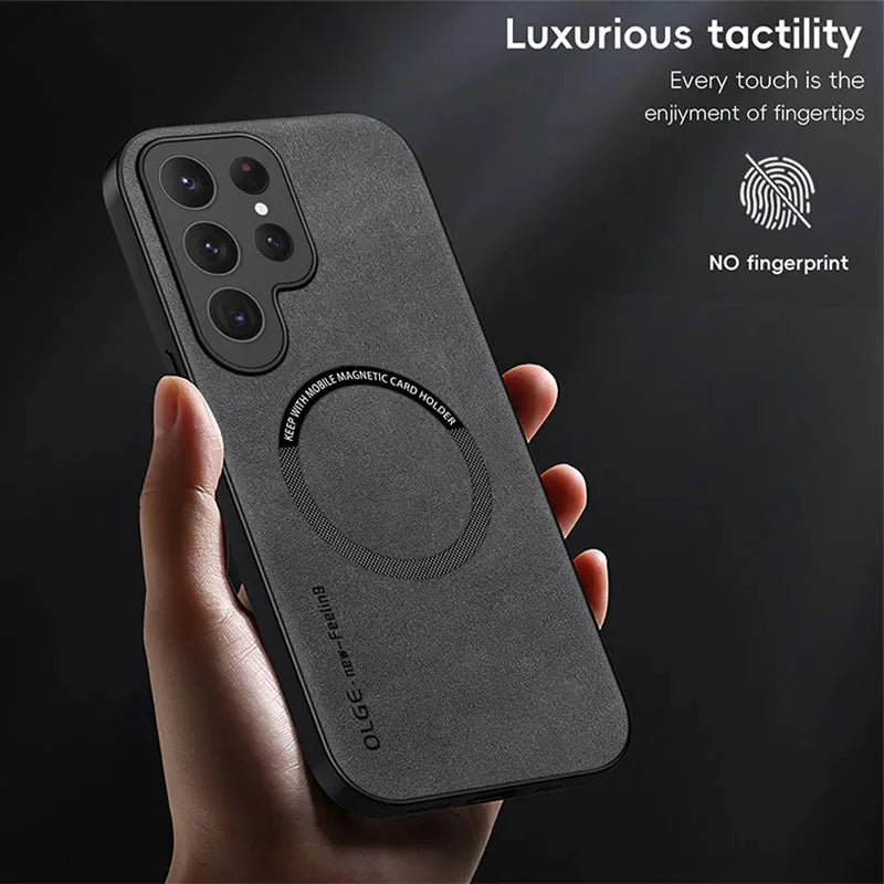 Magnetic Case for Samsung Galaxy S26 S25 S24 S23 S21 S20 Ultra Plus for Magsafe Cases for Samsung S25 EDGE S24 S23 S21 FE Cover