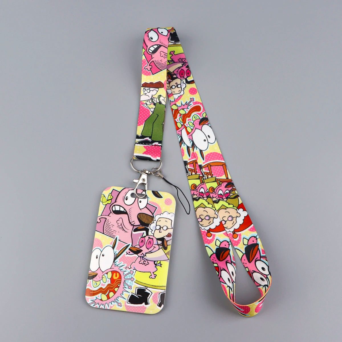 Comedy Animation Lanyard for keys ID Card Keychain Phone Straps USB badge holder DIY Hang Rope Lariat Lanyard