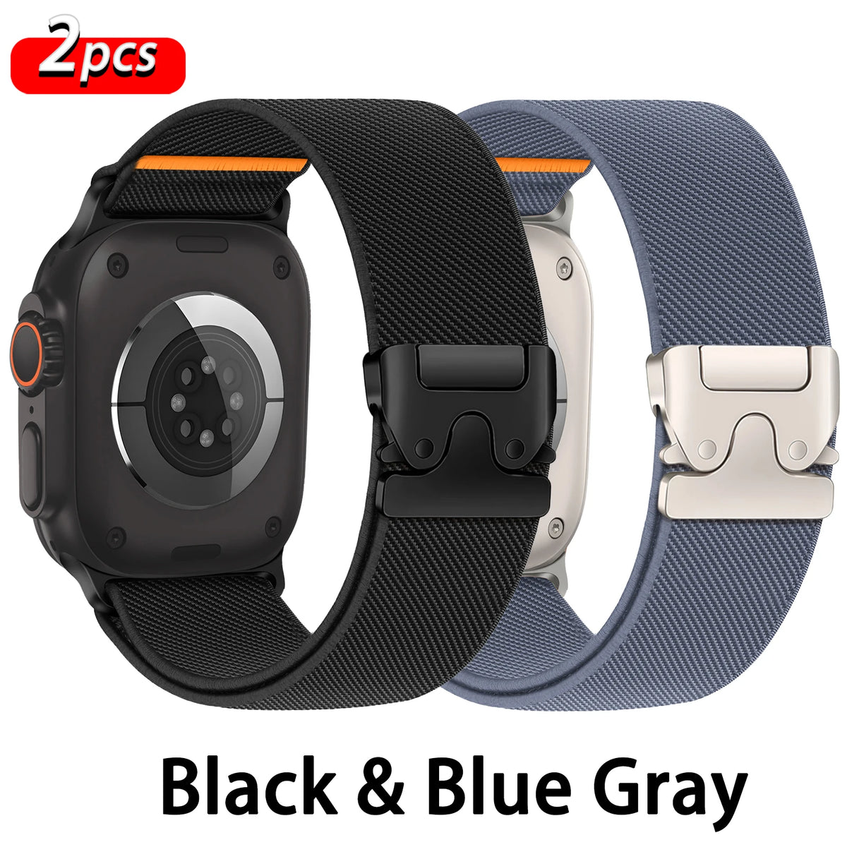 Parachute Straps for Apple watch 10 Band 46mm 42mm 45mm Ultra 49mm 44mm 41mm Nylon bracelet correa iWatch Series 9 8 SE 5 6 7 4