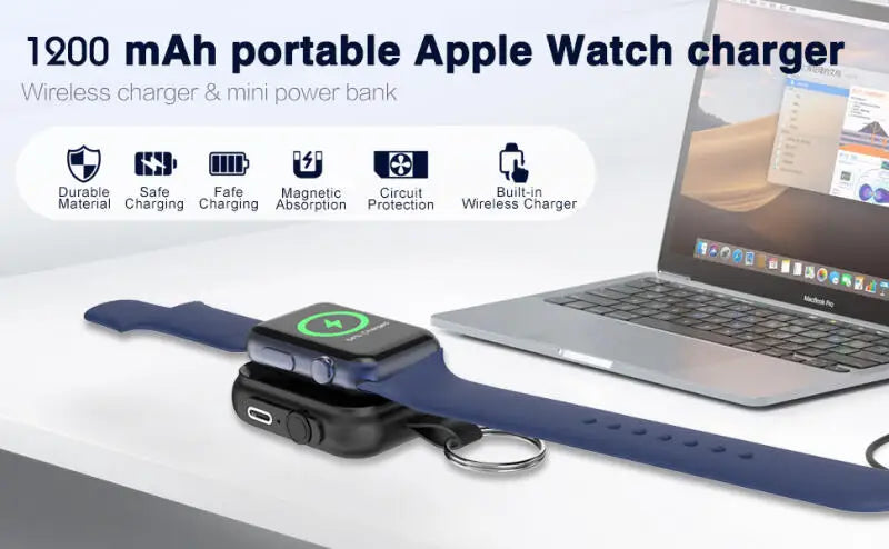 Magnetic Wireless Charger For Apple Watch Series 10 9 8 7 Ultra 2 SE fast Charging Cable Accessories For iWatch 9 8 7 6 5 4 3 2