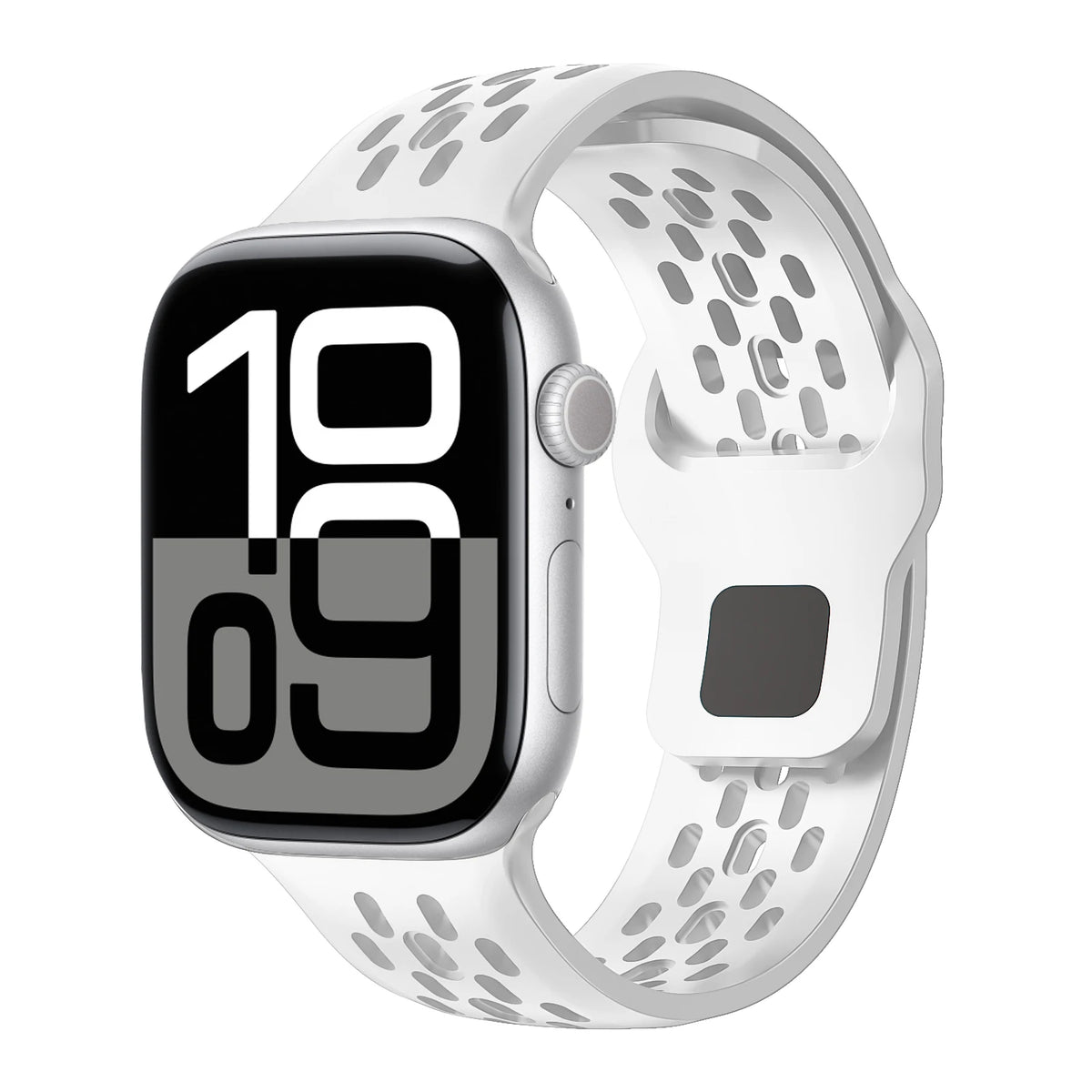 Silicone Strap For Apple Watch Band 46mm 44mm 45mm 42mm 41mm 40mm 49mm Sport Correas Bracelet iWatch Series 11 10 9 8 SE Ultra 2