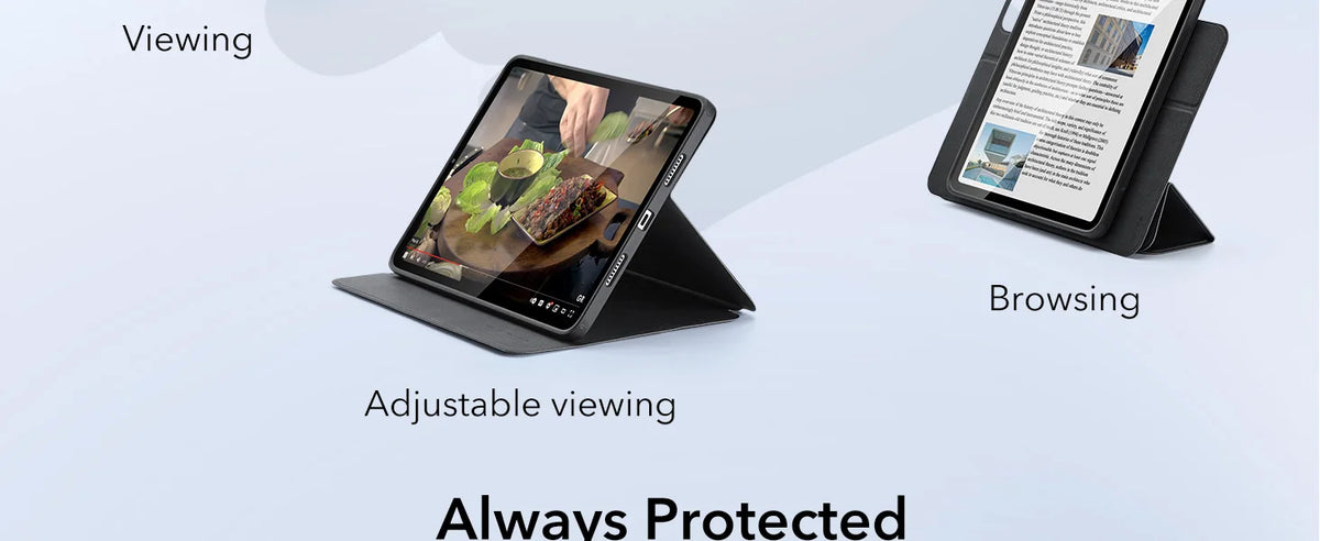 ESR for iPad Pro 12.9 Case(6th/5th)Magnetic Cover Adjustable Stand for iPad Pro 11 Inch Case(4th/3rd/2nd/1st)