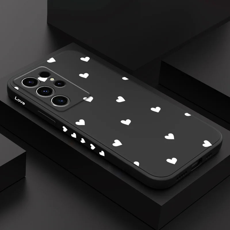 Scatter Love Phone Case For Samsung Galaxy S25 FE S24 S23 S22 S21 S20 S10 S10E Ultra Plus FE Note 20 Ultra Plus Cover