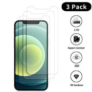 3Pcs Tempered Glass For iPhone 11 12 13 14 15 Pro Max 12 13 Mini screen protector For iPhone 6S 7 8 Plus XR XS Max 16E Glass