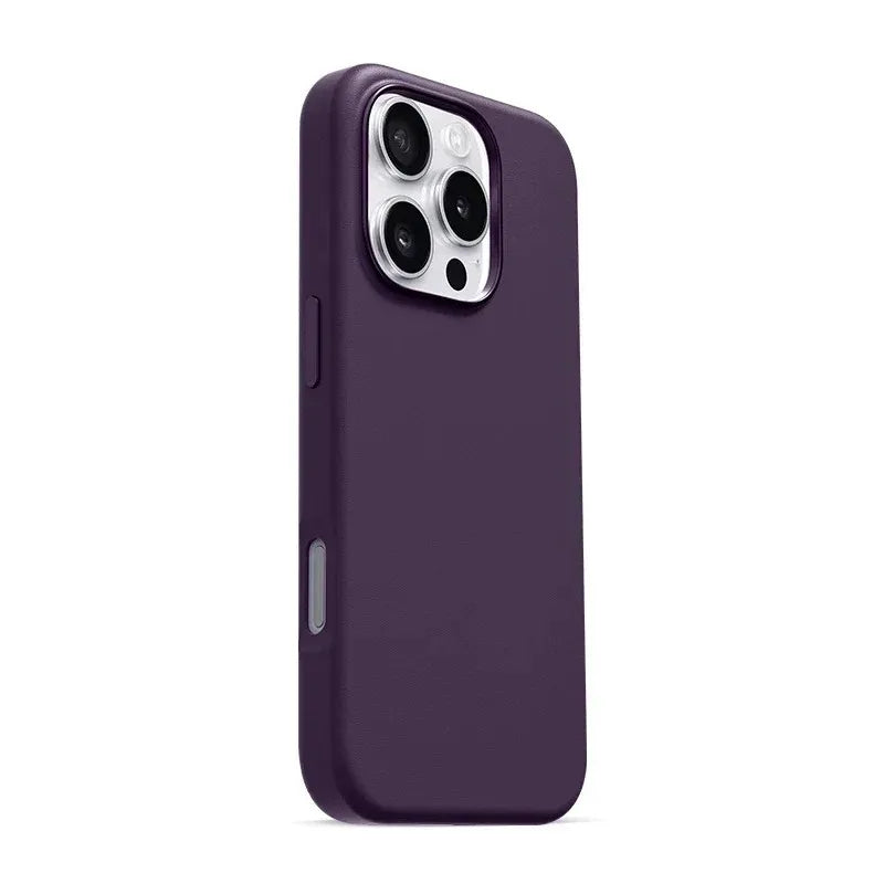 For Apple Magsafe Leather Case for IPhone 16 15 14 13 Pro Max Case Official Original Wireless Charging Magnetic Cover 17 Pro Max