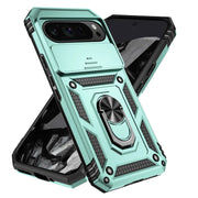 Armor Ring Bracket holder Case for Google pixel 10 Pro 9 ProXL 8 7 6 Pro XL 10A 9A 8A 7A 6A Shockproof lens Slide Protect Cover