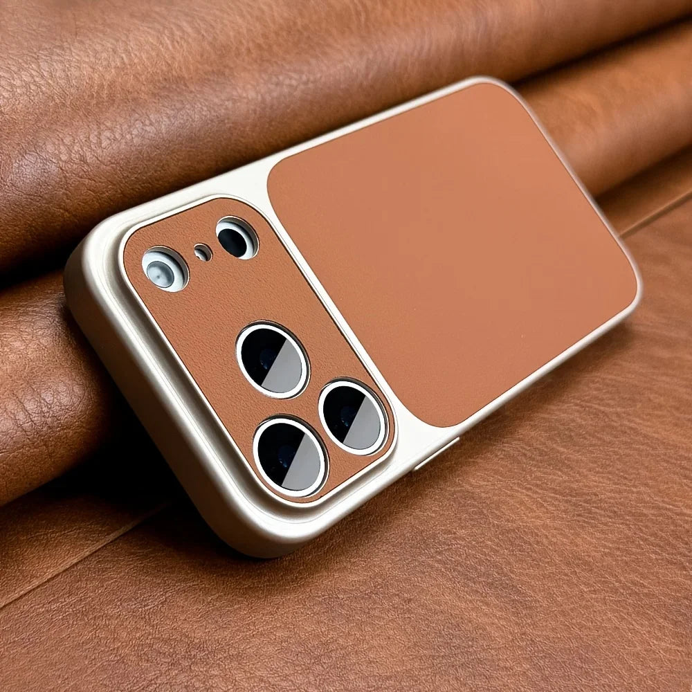 Luxurious New Orange Retro Phone Case For iPhone 17Air 16 15 14 17Pro 17PromaxSoft-sided hard case