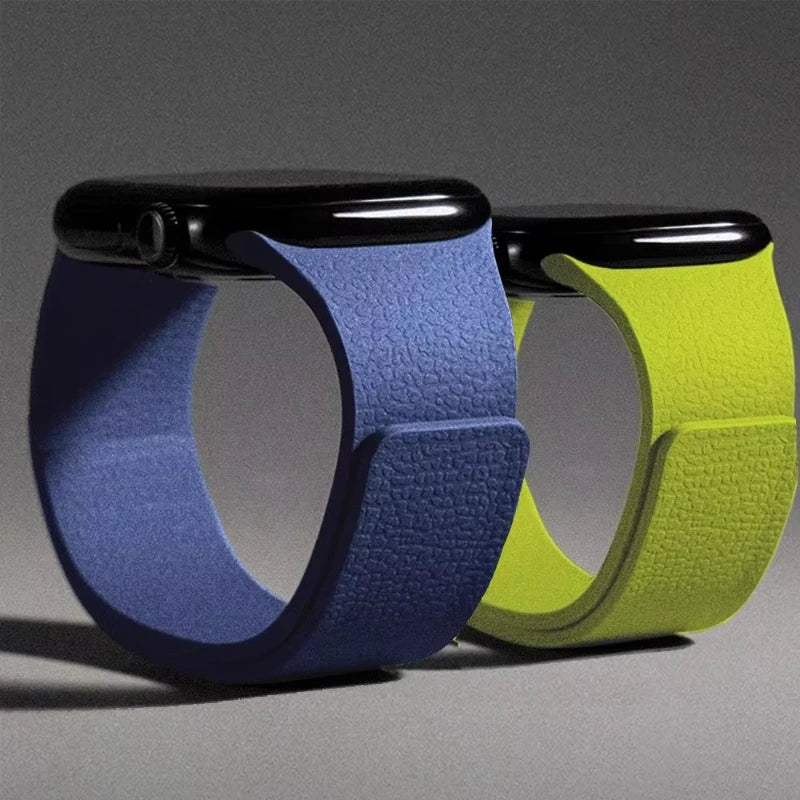 2025 New silicone magnetic strap for Apple Watch ultra2-3 49mm 45/42/46/40/41mm sport bracelet series 11 10 9 8 7 6 5 4 SE Band